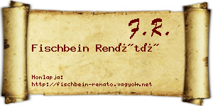 Fischbein Renátó névjegykártya